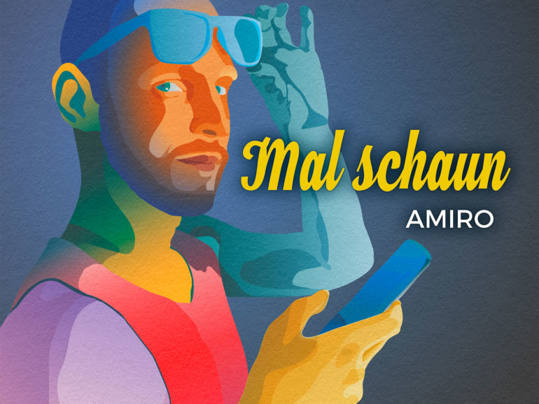 Album Cover: Mal Schaun, Amiro, Adobe Illustrator