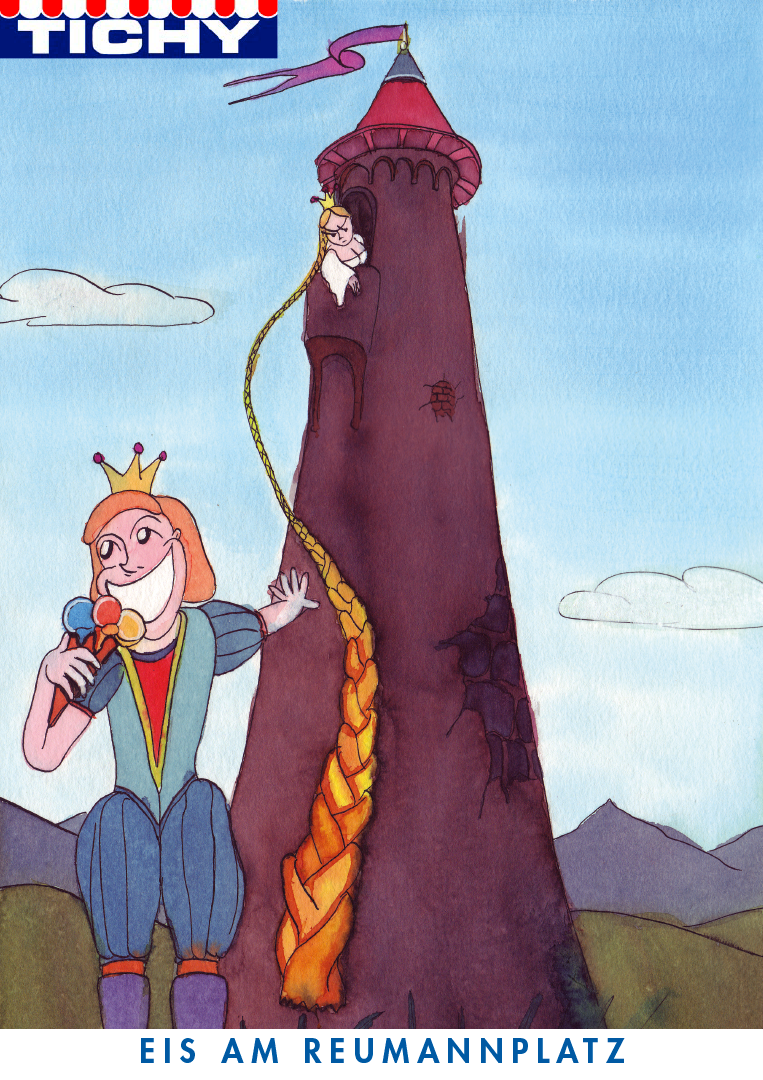 Plakatserie Tichy Eis: Rapunzel