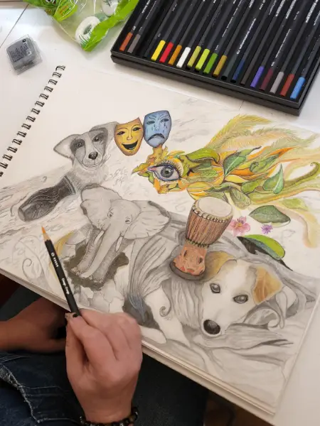 Zeichen- und Malkurs „Deinen einzigartigen Blick entdecken“ – Bild 2