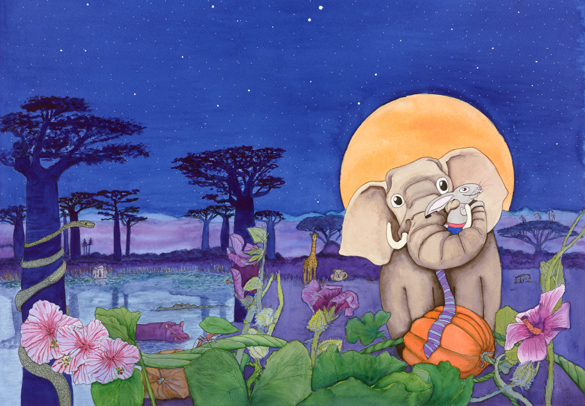 Cover Kinderbuch Elefantenmond